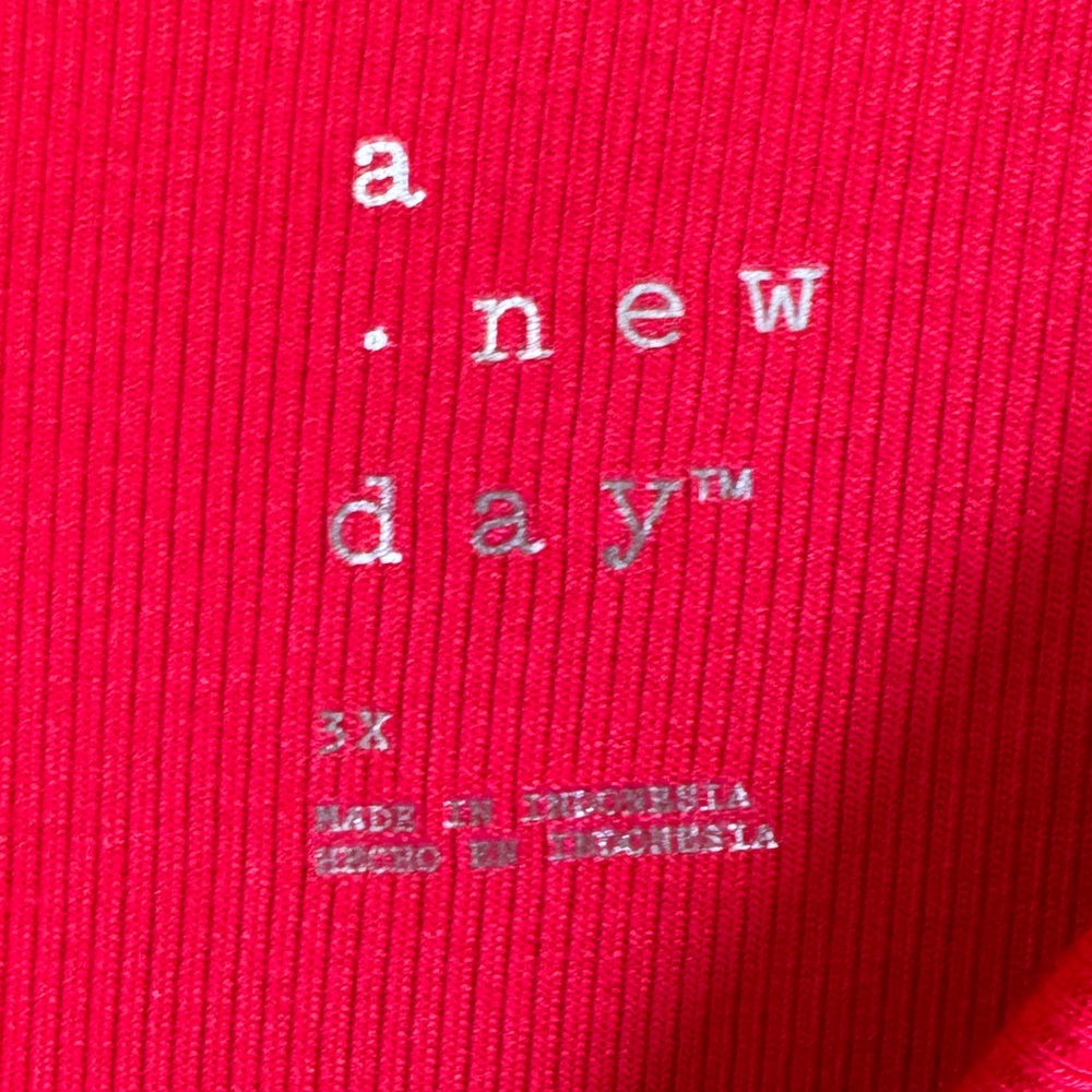 A New Day (Target) Fine-Ribbed Midi Dress - Size 3X NWTs! - Picture 8 of 13